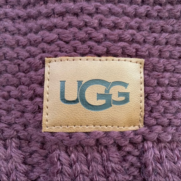 UGG | Preston Sweater Knit Tassel Blanket. FALL - Picture 5 of 8